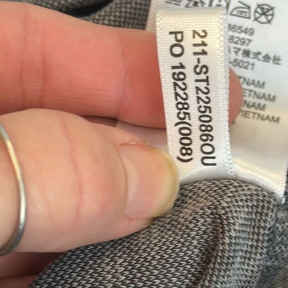 Tommy Bahama Men’s Gray Long Sleeve Full Zip Mock Neck size M - Picture 7 of 7